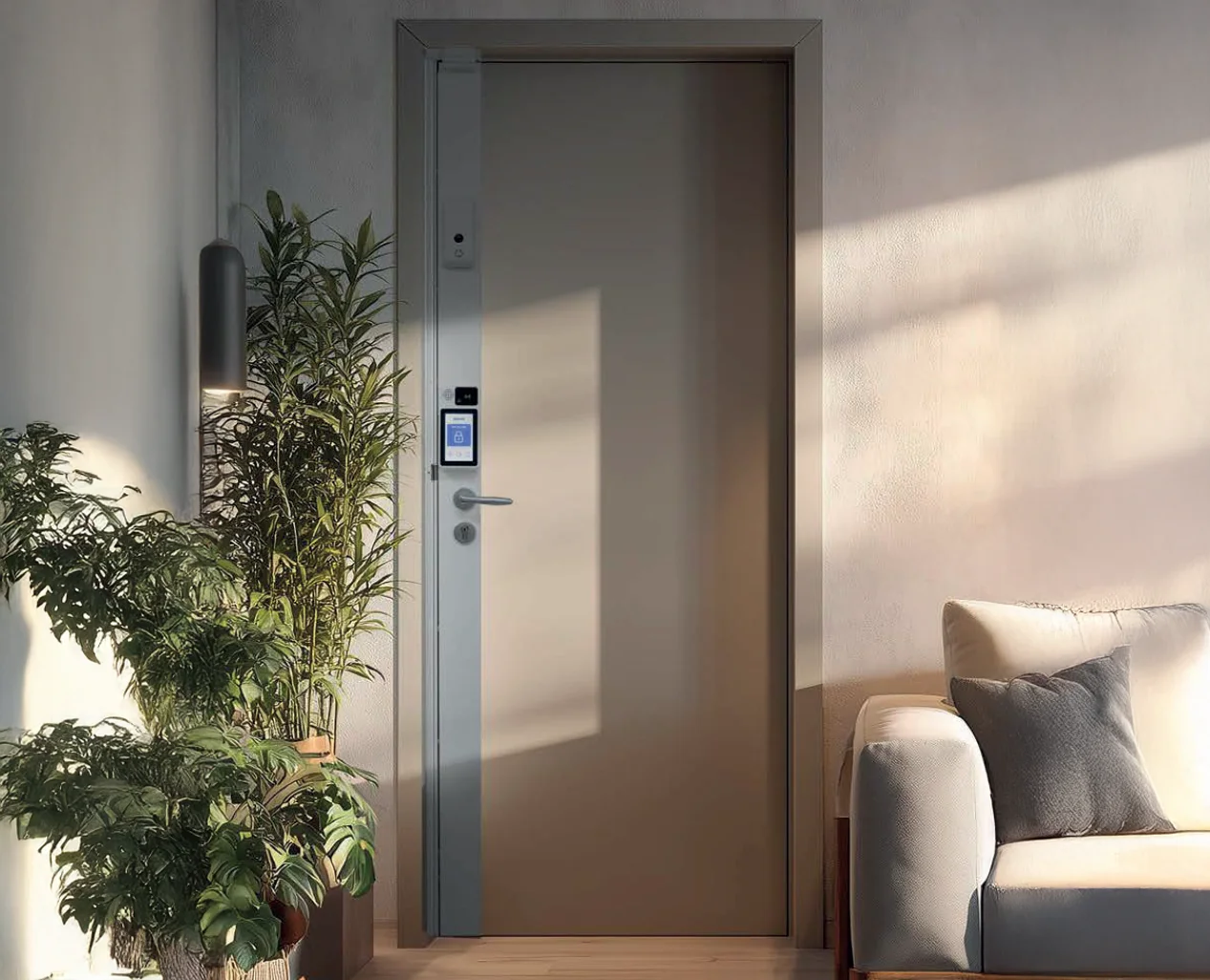serrure connectee kibolt interieur