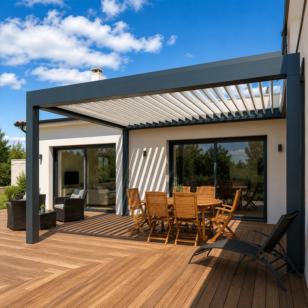 Pergola bioclimatique Marquises Pergola bioclimatique Marquises